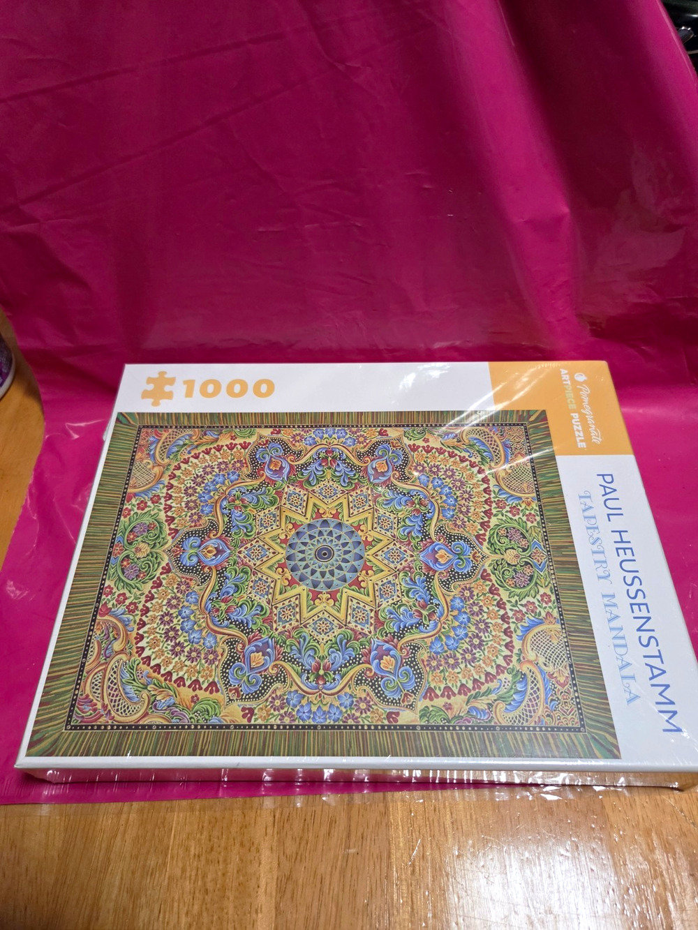 Pomegranate Paul Heussenstamm Tapestry Mandala 1000pc Puzzle 24x31"